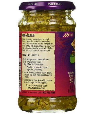 Pataks Pickle Chilli 10oz - Authentic Indian Flavors | Buy Online - Buy Online on GoSupps.com
