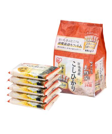 IRIS USA, Inc. Koshihikari from Niigata, Japanese Premium Short Grain White Rice, Product of Japan, 3 lbs. Koshihikari-Niigata - 3.3 lbs (Pack of 1)