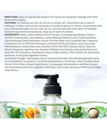 Botanist Japanese Organic Shampoo for Damaged Hair - Sulfate & Silicone Free | 490 mL Repairing Hair Care for Men & Women - Buy Online on GoSupps.com