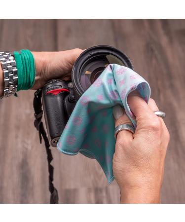 Buy Microfiber Cloths Pack of 2 - Flamingo Glasses Cleaning Cloths 30x40cm | International Shipping Available - Buy Online on GoSupps.com