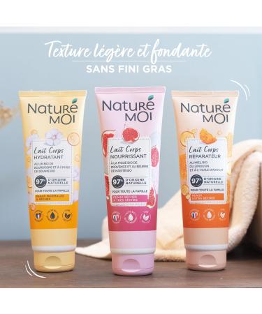 Natur Moi Nourishing Body Lotion with Organic Fig of Provence and Organic Shea Butter Moisturizing and Nourishing Body Lotion 97% Natural Origin 500 ml Made in France - Buy Online on GoSupps.com