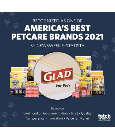 Glad for Pets Clean & Go Waste Bag Dispenser with Antibacterial Aloe Hand Sanitizer Spray - 15 Bags, Tropical Breeze Scent | Poop Bag Holder & Mini Hand Sanitizer - Buy Online on GoSupps.com