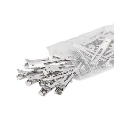 Breeze Thru Double Prong Pin Curl Root Clips - 30 Count (1.75'') - Curly Girl Method Approved for Salon Styling - Buy Online on GoSupps.com