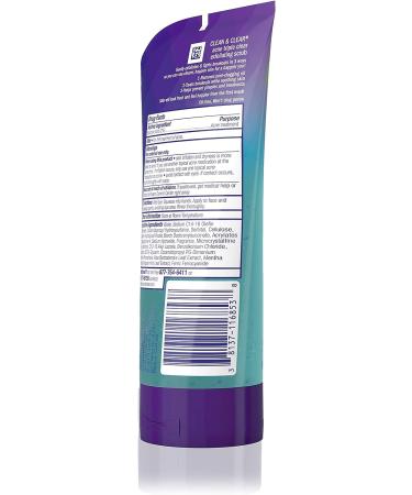 Clean & Clear Acne Triple Clear Exfoliating Facial Scrub with Salicylic Acid and Aloe 5 oz - Buy Online on GoSupps.com