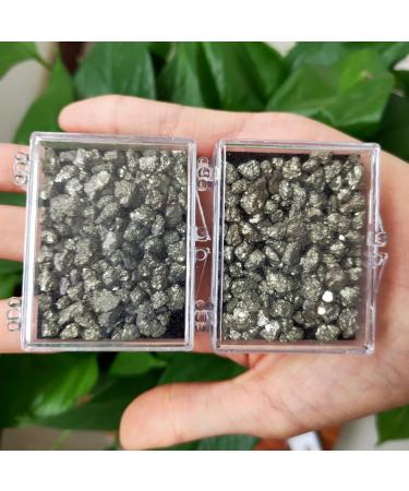 Natural Crystal Rough 1box Natural Copper Pyrite Specimen Chalcopyrite Crystal Rock Stones Original Specimen Cluster Collection Stone - Buy Online on GoSupps.com