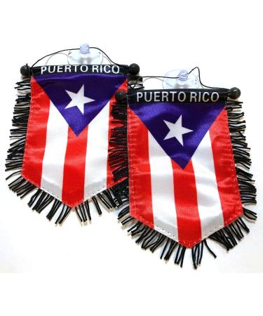 Puerto Rico Small Flag for Cars, Home & Wall Decor - Boricua Flags - Buy Online on GoSupps.com