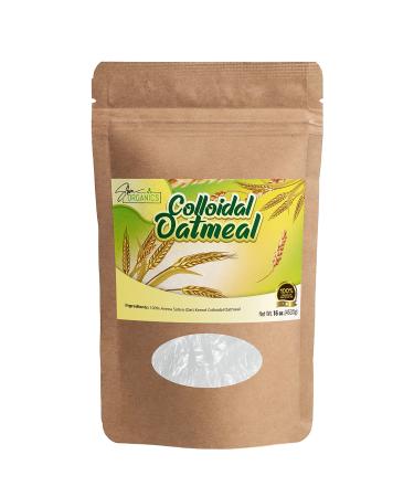 Shea Organics - Colloidal Oatmeal | Oatmeal Bath | Soap Making | Bulk Oatmeal Powder | - 16 OZ