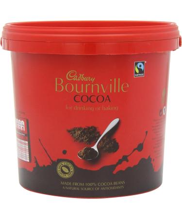 Cadbury Bournville Pail Cocoa 1.5kg - Buy Online on GoSupps.com