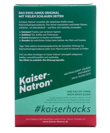 HOLSTE Kaiser Natron - Economy Pack (10 x 250g) | Premium Natural Sodium Bicarbonate for Baking & Cleaning - International Shipping Available - Buy Online on GoSupps.com