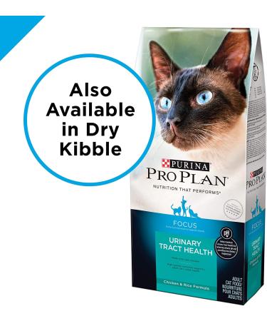 Purina Pro Plan Urinary Tract Health High Protein Adult Wet Cat Food - Beef & Chicken Flavor (Pack of 24, 3 oz Cans) - Buy Online on GoSupps.com