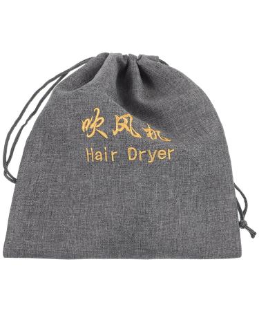 Hair Dryer Bag Travel Makeup Bag Flat Ironing Travel Bag Hair Dryer Travel Bag Travel Bag for Blow Dryer and Hair Tools Blow Dryer Bag Hair Dryer Attachments Storage Drawstring Bag