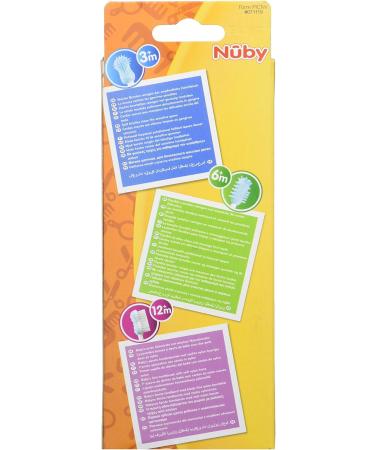 Nuby Toothbrush Set Blue - Gentle Oral Care for Kids | 1 Piece International Shipping - Buy Online on GoSupps.com