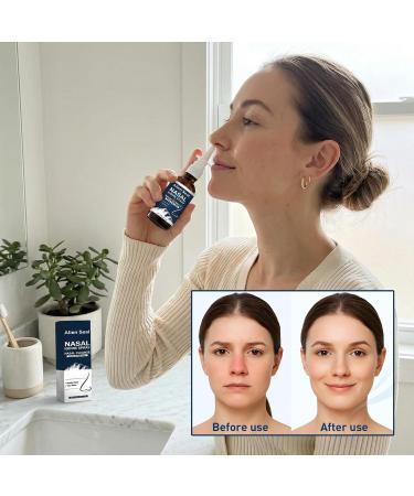 Alien Seal Iodine Nasal Spray Nasal Iodine Spray with Fulvic Acid for Humans 100% Natural Mineral Nasals Cleanse Care for Dry Air Travel & Daily Use 2 Fl Oz - 150+ Uses Per Bottle (2 pc) pc 2 - Buy Online on GoSupps.com