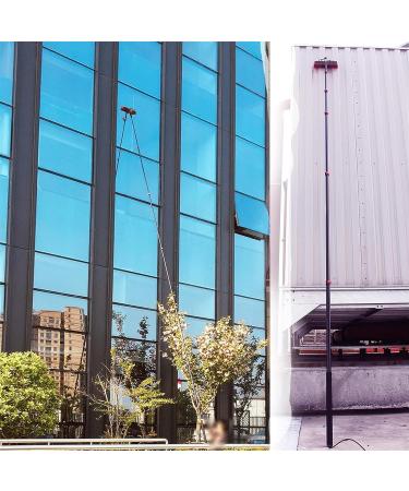 Window Cleaning Pole Water Fed Telescopic Brush for Photovoltaic Panel Cleaning Trucks Windows Telescopic Water Fed Brush (Color : 7.2m/24ft) (3.6m/12ft) - Buy Online on GoSupps.com