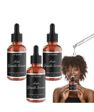 Allurium Hair Growth Serum for Black Women 2023 New Allurium Hair Growth Serum Allurium Beauty Hair Growth Serum Nourish Dry Damaged Hair Fast Natural Hair Growth (3 Pcs) 3PCS