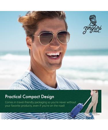 Zingari Man Unscented Shave Soap - Smooth Glide Grooming Accessories for Men - No Bump Cream & Skin Tight Lotion - 5oz Jar - Premium Shaving Supplies - Buy Online on GoSupps.com