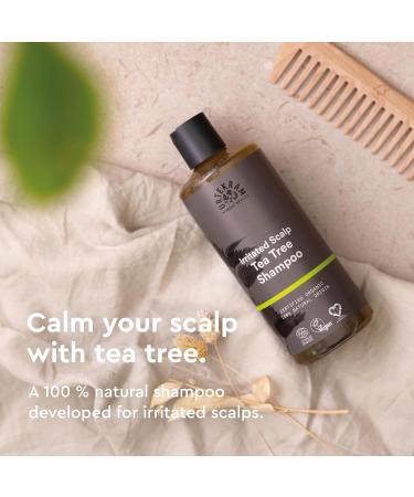 Urtekram Organic Tea Tree Shampoo for Irritated Scalp - 500ml | Soothing Gentle Cleanser | International Shipping - Buy Online on GoSupps.com