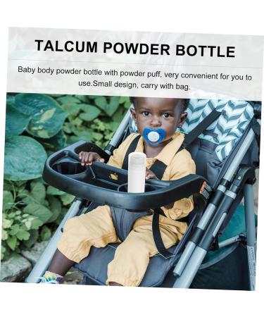 RORPOIR Powder Puff Box Portable Powder Puff Bottle Talcum Powder Holder Talcum Powder Bottle Powder Storage Bottle Body Powder Holder Powder Puff Bottle Powder Bottle - Buy Online on GoSupps.com
