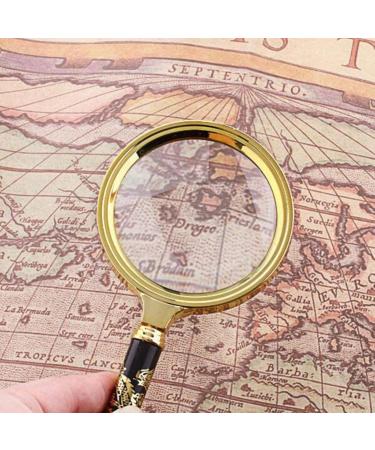 Professional 10X - 60MM Super High Clarity Lightweight Handheld Magnifier for Reading Maps - Watch Repair Loupe Low Vision Aids Full of Stars - Buy Online on GoSupps.com
