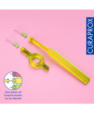 Curaprox Interdental Brushes CPS 011 Prime - Refill Pack (8 Pieces 5mm) - Effective Green Cleaning Solution - Buy Online on GoSupps.com