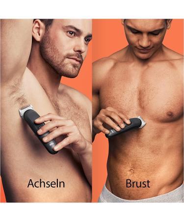 Buy Brown Body Groomer 3 - Men's Personal Care & Hair Removal with SkinShield Tech | BG3350 Black/Gray - Buy Online on GoSupps.com