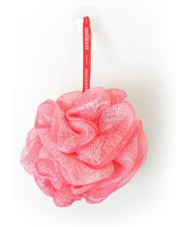 1541 London Exfoliating Bath & Shower Body Puff/Scrunchie/Buffer (Bubblegum Pink) - Buy Online on GoSupps.com