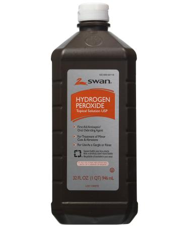 Hydrogen Peroxide Swan Topical, 32 oz, Pack of 2