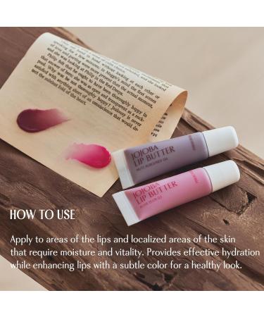 Jojoba Lip Butter Bright Coral 02 - Nourishing & Hydrating Lip Care | International Shipping Available - Buy Online on GoSupps.com