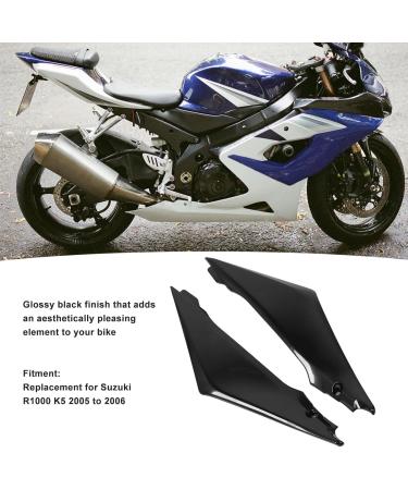 Motorcycle Gas Tank Side Cover Glossy Black Shield Protection | R1000 K5 2005-2006 Replacement Parts - Buy Online on GoSupps.com