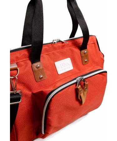 Fume London Baby Bag | Stylish Multifuntional Diaper Bag for Moms & Dads | Cognac | Shop Now! - Buy Online on GoSupps.com