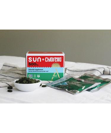 Sun Chlorella A 500 mg - 600 Tablets | Premium Natural Supplements - Buy Online on GoSupps.com