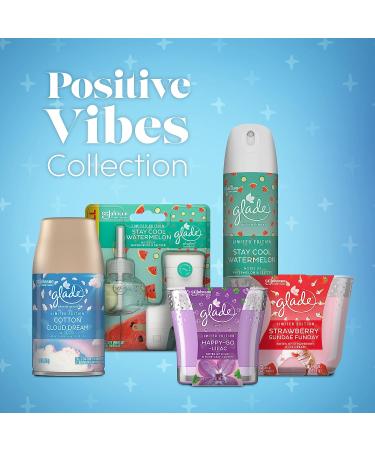 Glade Cotton Cloud Dream Automatic Spray Refill & Holder Kit - 6.2 Oz Air Freshener for Home & Bathroom - Buy Online on GoSupps.com