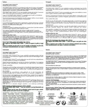 Velform New Today Face Care Cream - VENTEO - Fights age spots and reduces scars - Capacity 30ML - Buy Online on GoSupps.com