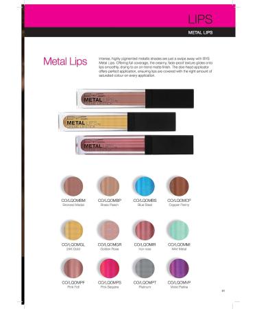 BYS Metal Lips Cr me Liquid Lipstick - Bronzed Medal | Shop All Shades Internationally - Buy Online on GoSupps.com