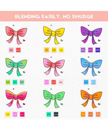 51 Colors Caliart Alcohol Brush Markers - Dual Tip Artist Markers for Coloring, Painting, Drawing - Craft Supplies for Adults and Kids - Buy Online on GoSupps.com