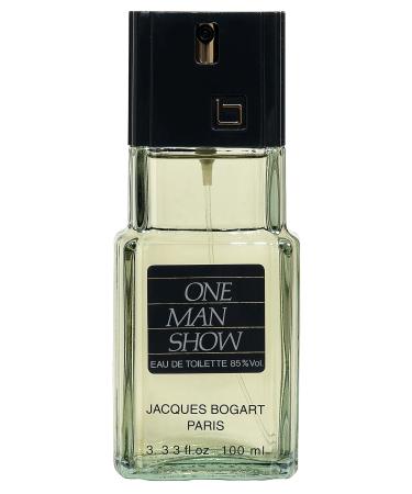 Jacques Bogart One Man Show For Men. Eau De Toilette Spray 3.3 Ounces 3.33 Fl Oz (Pack of 1) EDT Spray 85% Vol.