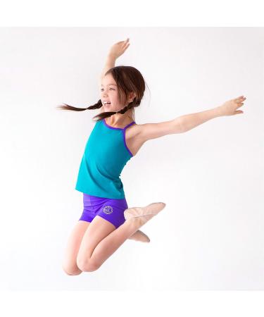 Lucky & Me Ella Girls Dance Shorts 3-Pack | Gymnastics & Dancewear | Multicolor | Size 7-8 Years | Black - Buy Online on GoSupps.com