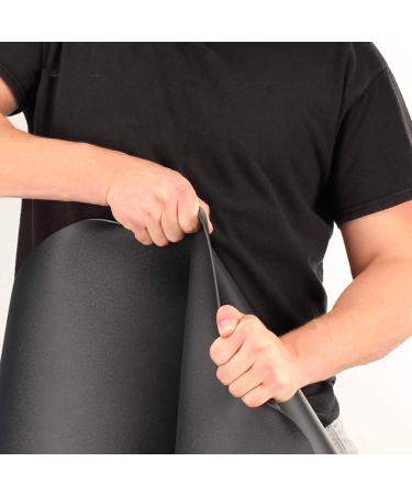 Velotas Pro Series High Density Fitness Equipment Mat - 3ft x 7ft Black - Buy Online on GoSupps.com