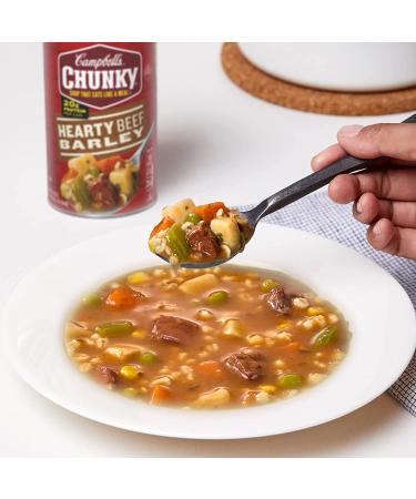 Campbell's Chunky Hearty Beef Barley Soup - 18.8 oz Can - Buy Online on GoSupps.com