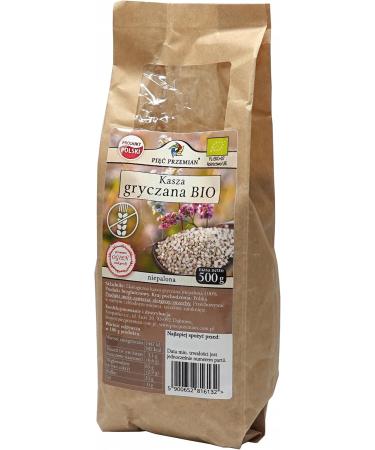 PI PRZEMIAN Five different unroasted buckwheat groats BIO 500 g glutenfree - Buy Online on GoSupps.com