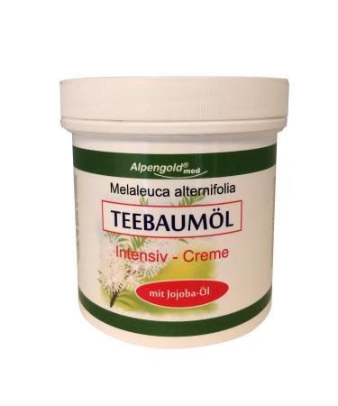 Vevendo Alwag Tea Tree Oil Intense Cream 250ml Skin Care Cream with Jojoba Oil Dermatologically tested