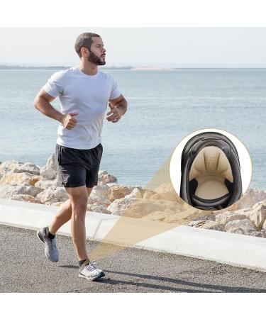 Sibba Heel Cushion Inserts - 4 Pair Self-Adhesive Shoe Pads for Too Big Shoes Anti-Blister Inserts Thick Foot Cushions & Heel Protectors for Men & Women - Buy Online on GoSupps.com