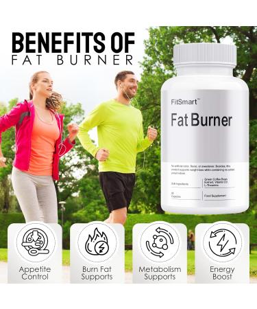Fitsmart Fat Burner - 1 Month Supply - 60 Capsules for Healthy Weight Loss - Buy Online on GoSupps.com