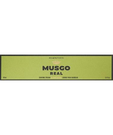 Musgo Real Shaving Cream - Classic Scent 3.4 oz | Premium Men's Grooming Essential - Buy Online on GoSupps.com