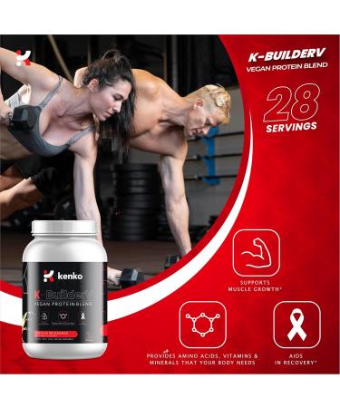 Shop Kenko Essentials K-Builder Vegan Protein Blend (Vanilla) - Best International Shipping & Quality Nutrition - Buy Online on GoSupps.com