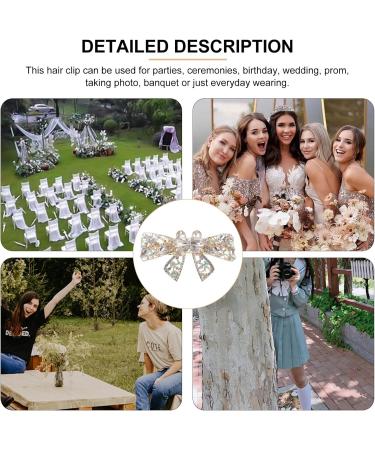 Beaupretty Girls Hair Accessories Hair Jewelry Clips Girls Hairpin Hair Barrettes for Women Fine Hair Vintage Hair Accessories Women Hairpin Women's South Korea Alloy The Flowers White - Buy Online on GoSupps.com