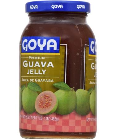 Goya Guava Jelly 17 oz Glass Jar - Authentic Latin Flavor - Buy Online on GoSupps.com