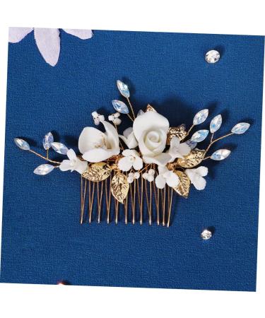 KOMBIUDA Bridal Comb Bride The Photo Ceramics The Flowers - Buy Online on GoSupps.com