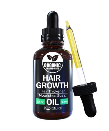 IQ Natural Jamaican Black Castor Oil for Hair Growth Organic  Bald Spot Treatment  Hair Growth Women and Men  Itchy Scalp Treatment for Dry Itchy Scalp  Beard Growth Serum  Hair Serum for Dry Hair