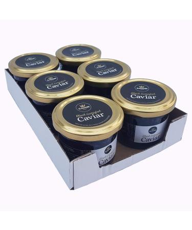 Elsinore Black Lumpfish Caviar 100g - Premium Quality Imported Seafood | International Shipping Available - Buy Online on GoSupps.com